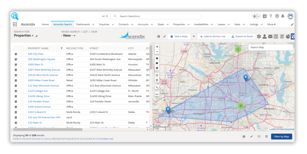 ascendix-search-properties-search-using-maps-in-salesforce