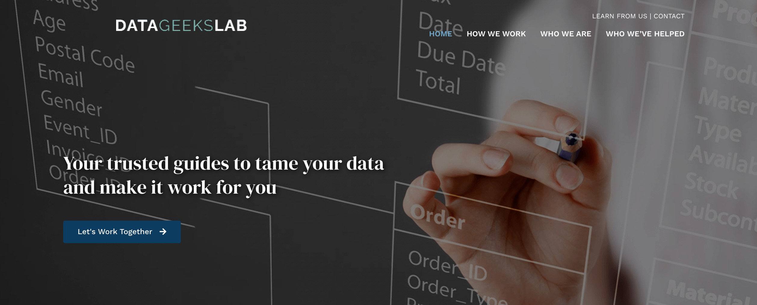 DataGeeksLab Home Page