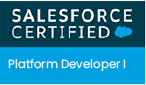 Salesforce Certified Platform Dev I certificate award Ascendix Tech