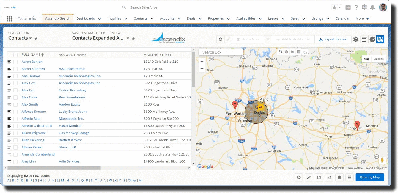 AscendixRe-Map-Search-Screenshot