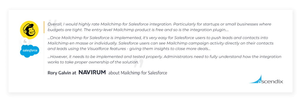 Mailchimp-Salesforce-Integration-Review