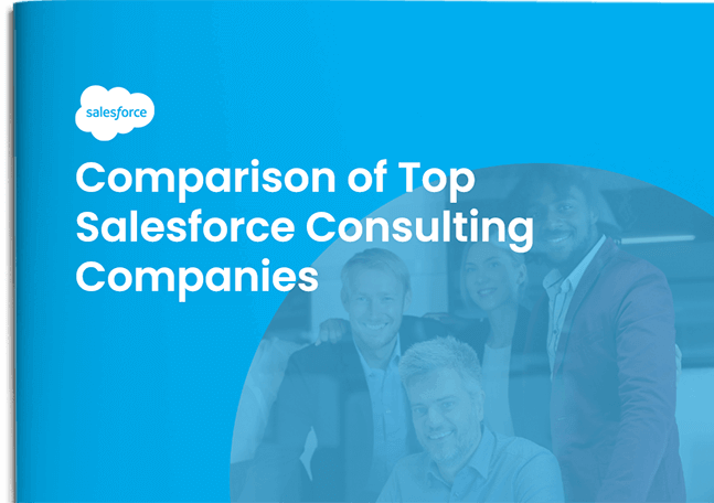 Cover Comparison of Top Salesforce Consulting Companies