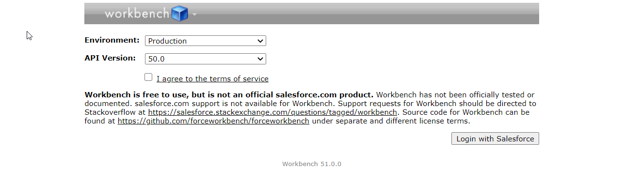 Workbench Salesforce Data Export