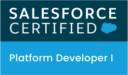 Certified Salesforce Platform Developer I badge