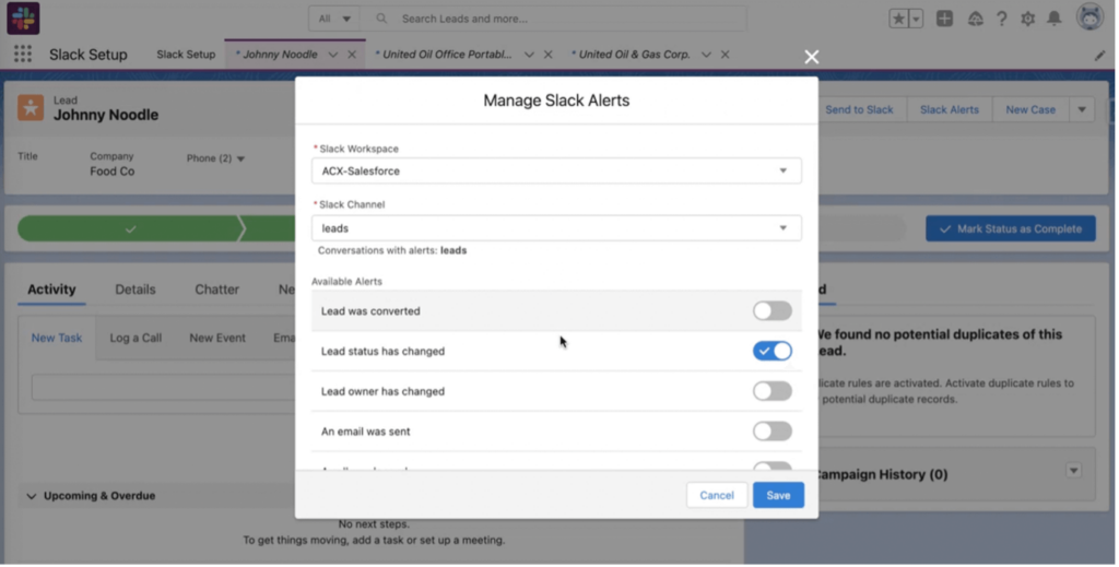 Why Salesforce Slack Integration?