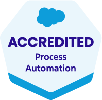 Salesforce Accredited Specialist Process Automation badge Ascendix
