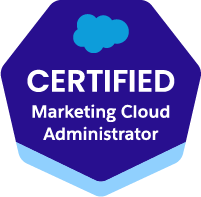 Salesforce Marketing Cloud Administrator Ascendix badge