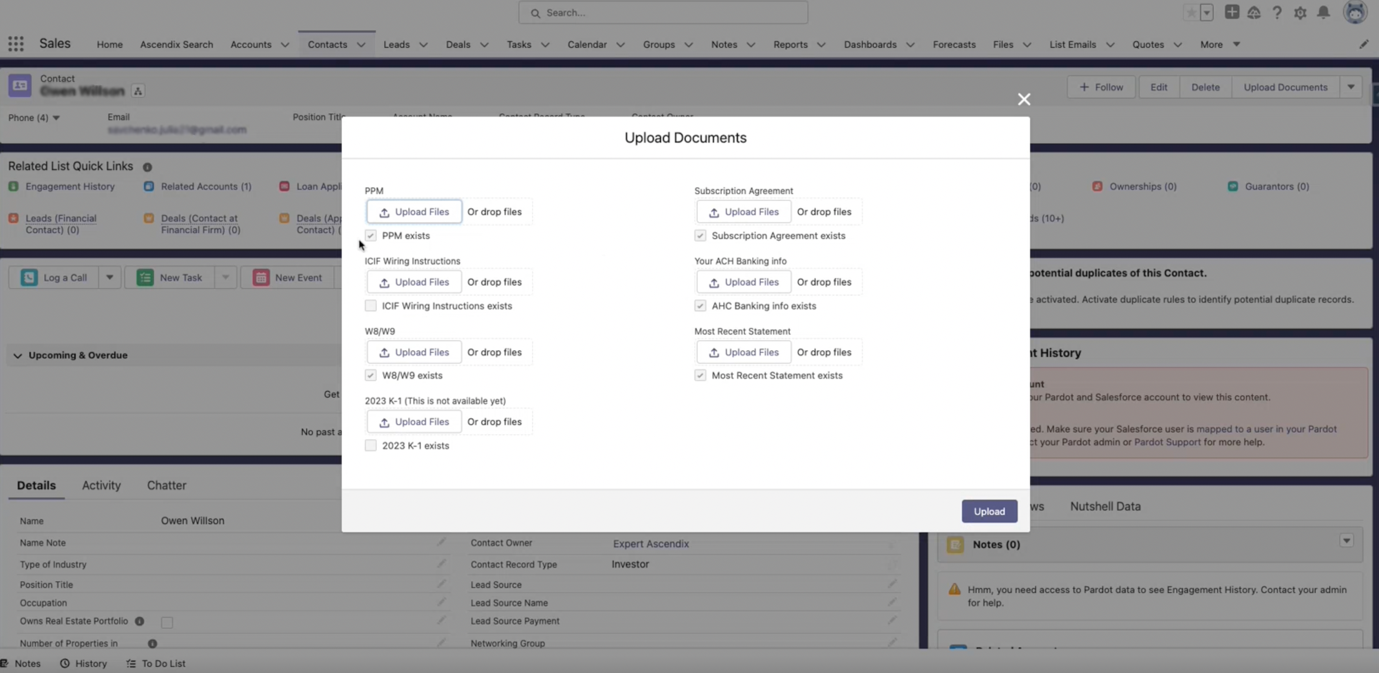 How to Upload Documents to Investor Portal | Ascendix