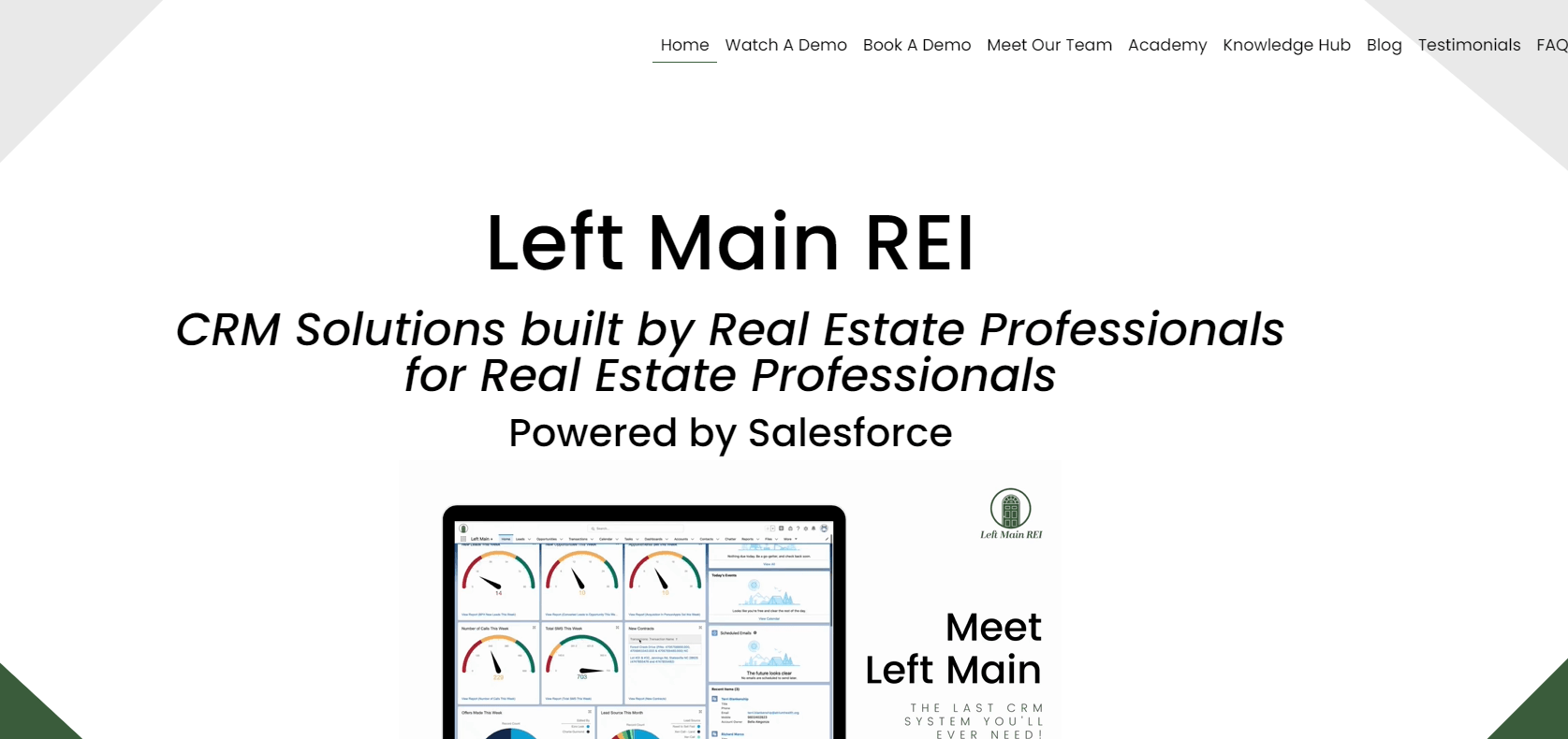 Left Main REI Homepage