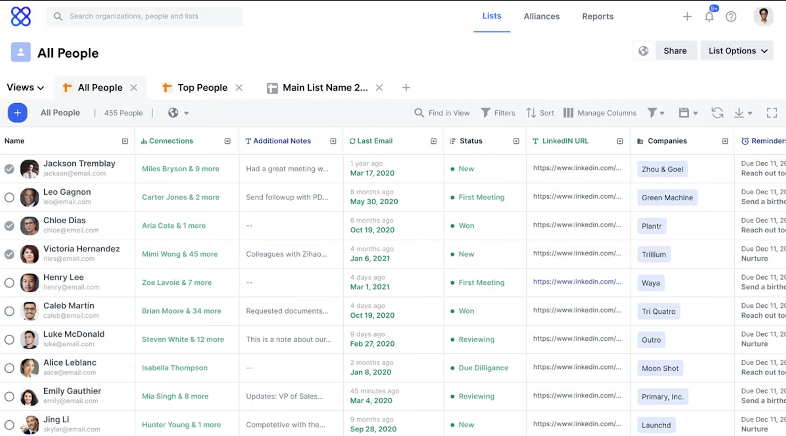 Affinity CRM for Venture Capital