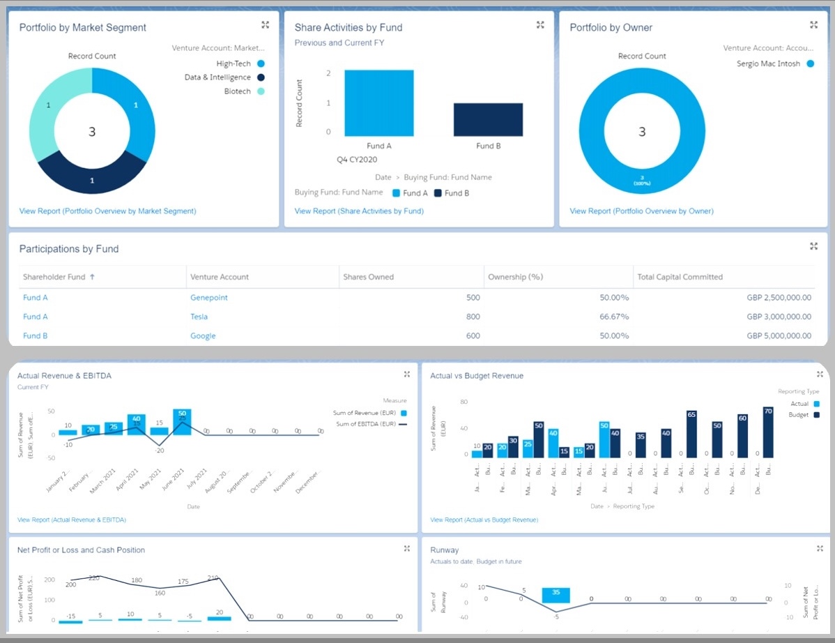 An Example of Salesforce CRM Customization for Venture Capital