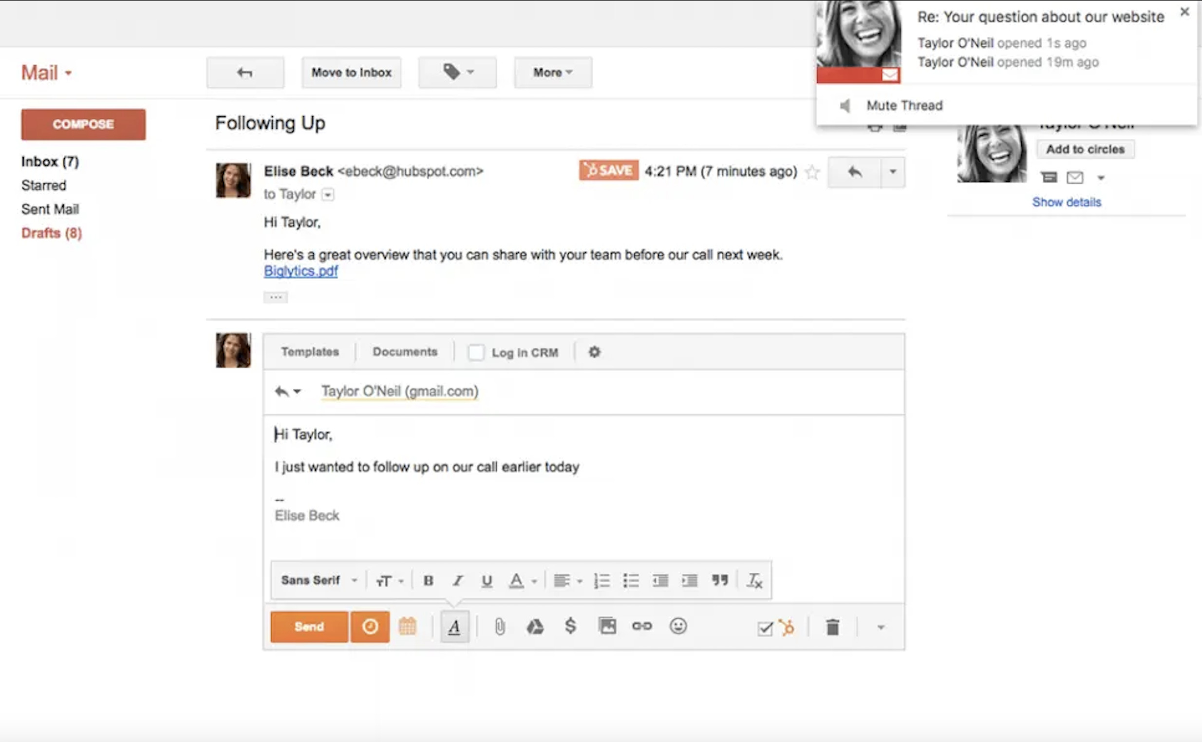 HubSpot CRM