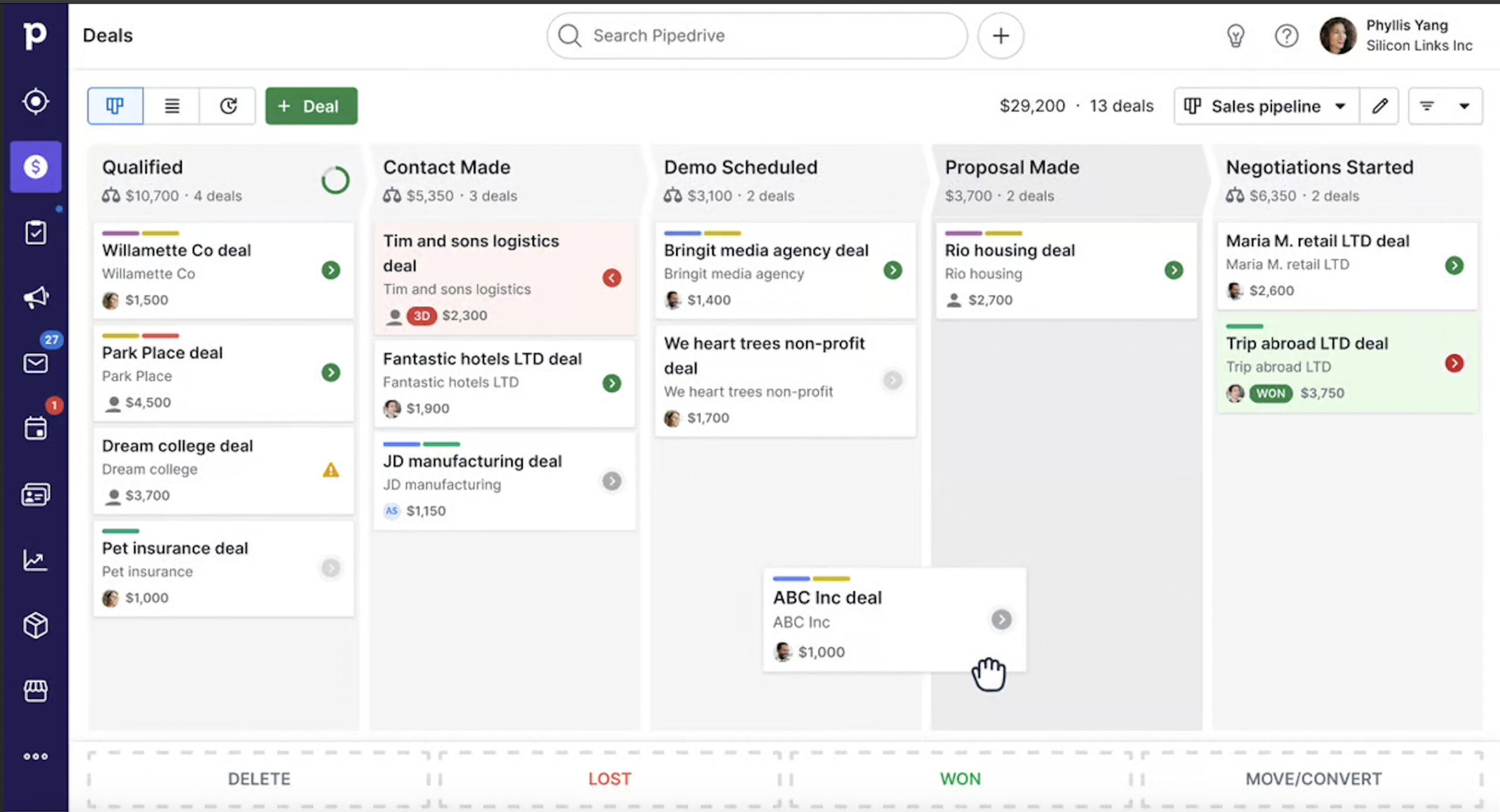 Pipedrive CRM