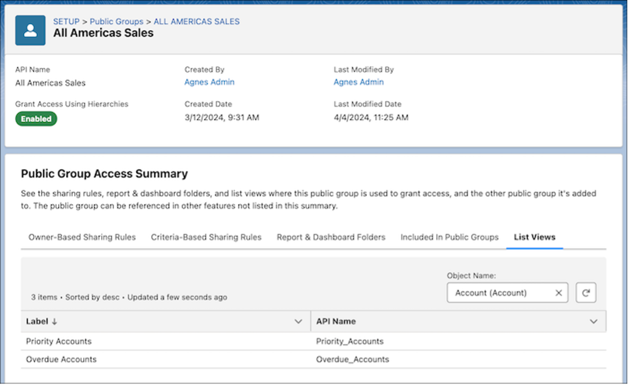Where to View Public Group Access Summary in Salesforce | Ascendix