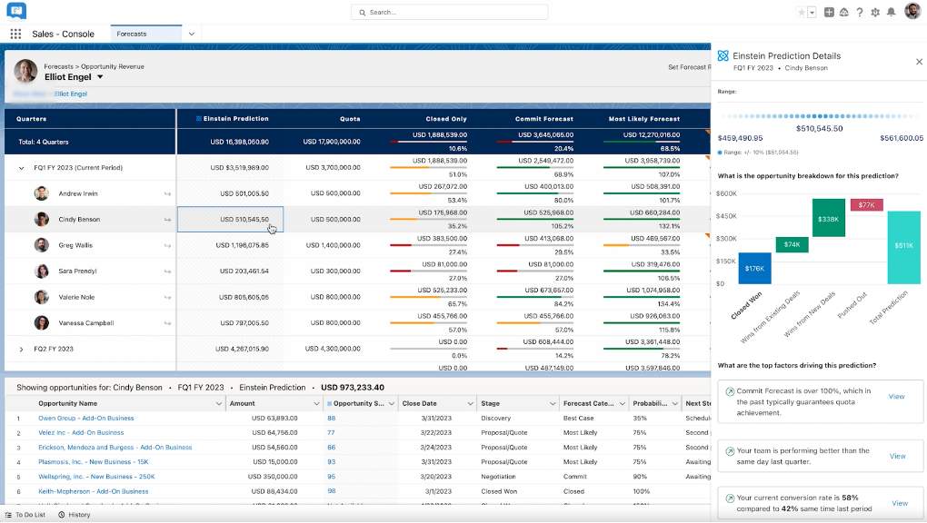 Salesforce Einstein Prediction Details | Ascendix