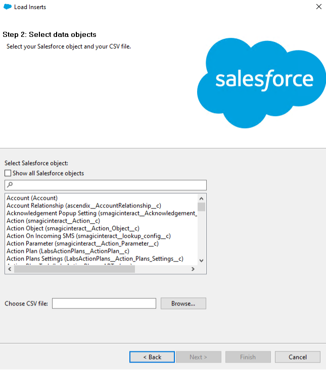 How to Select Data Objects for Migration to Salesforce