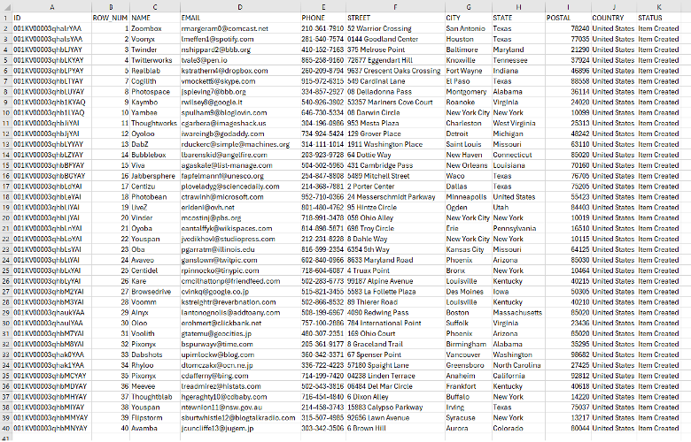 The File with Data Migration Logs