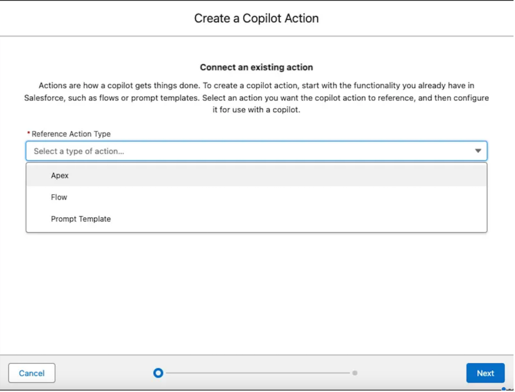 How to Create Salesforce Agentforce Copilot Action