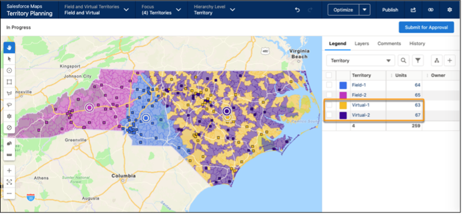 Territory Management in Sales Cloud