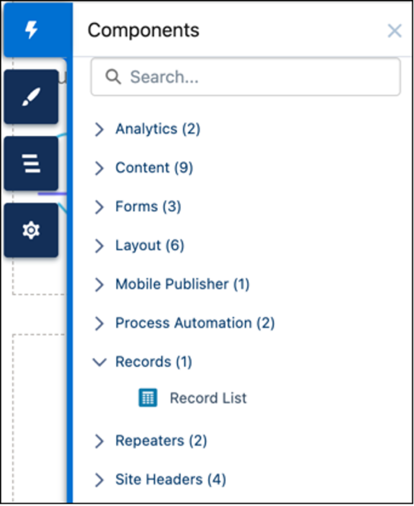 Customizable Record Lists for LWR Sites
