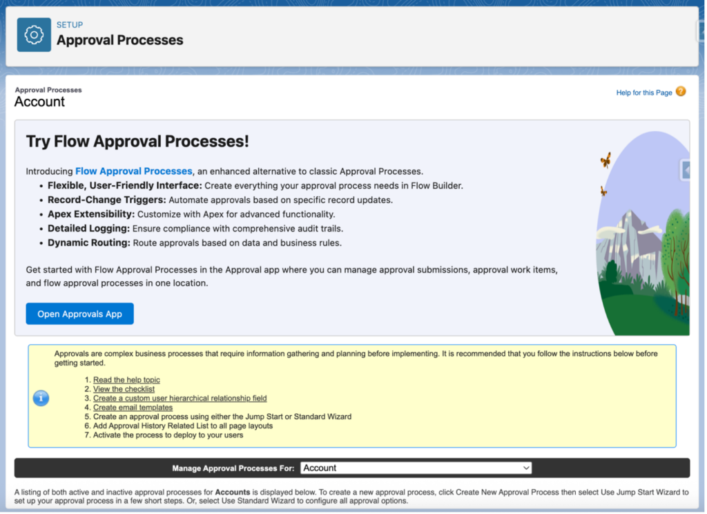 New Flow Approval Processes in Salesforce
