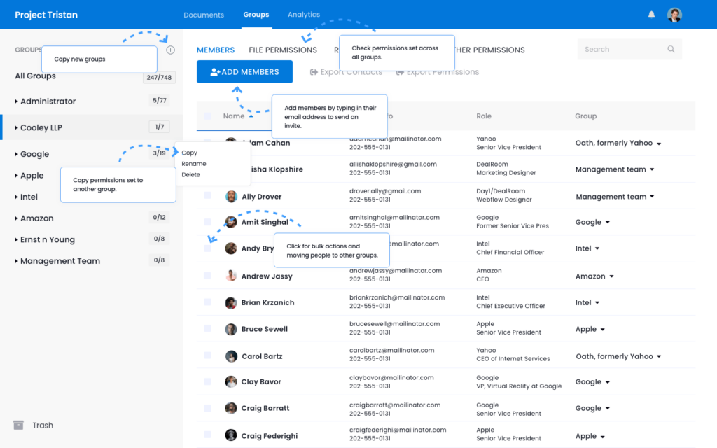 DealRoom as a venture capital technology