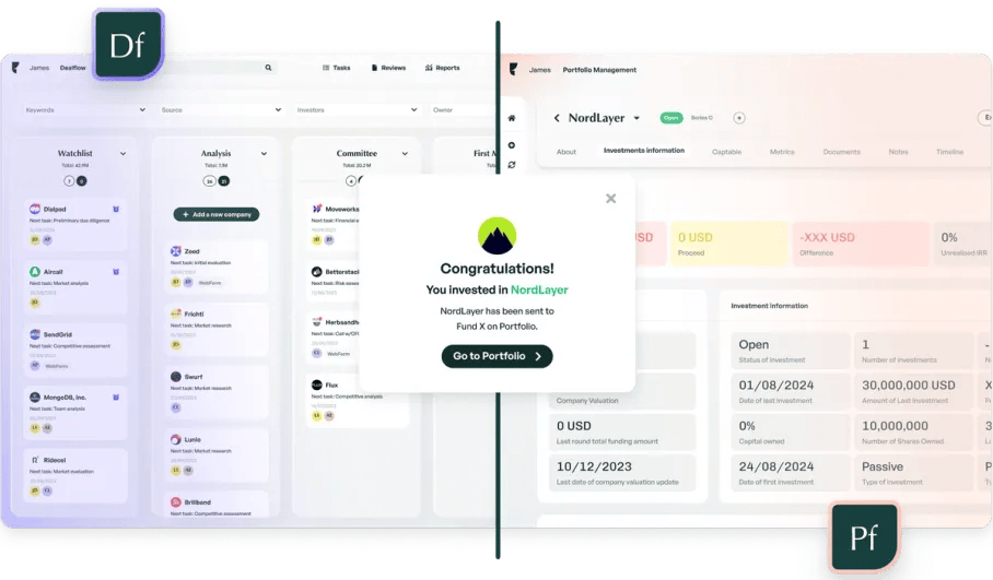 Edda as a venture capital technology platfrom