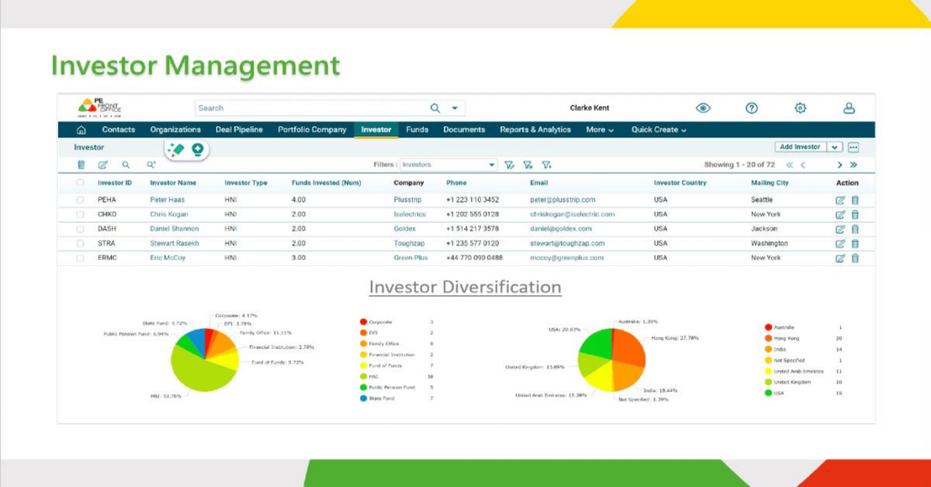 PE Front Office Private Equity Deal Tracking Software