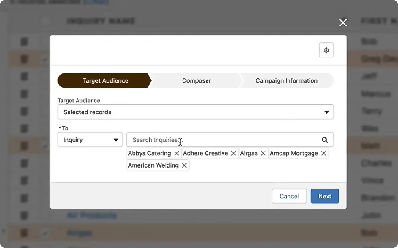 Marketing Audience Builder