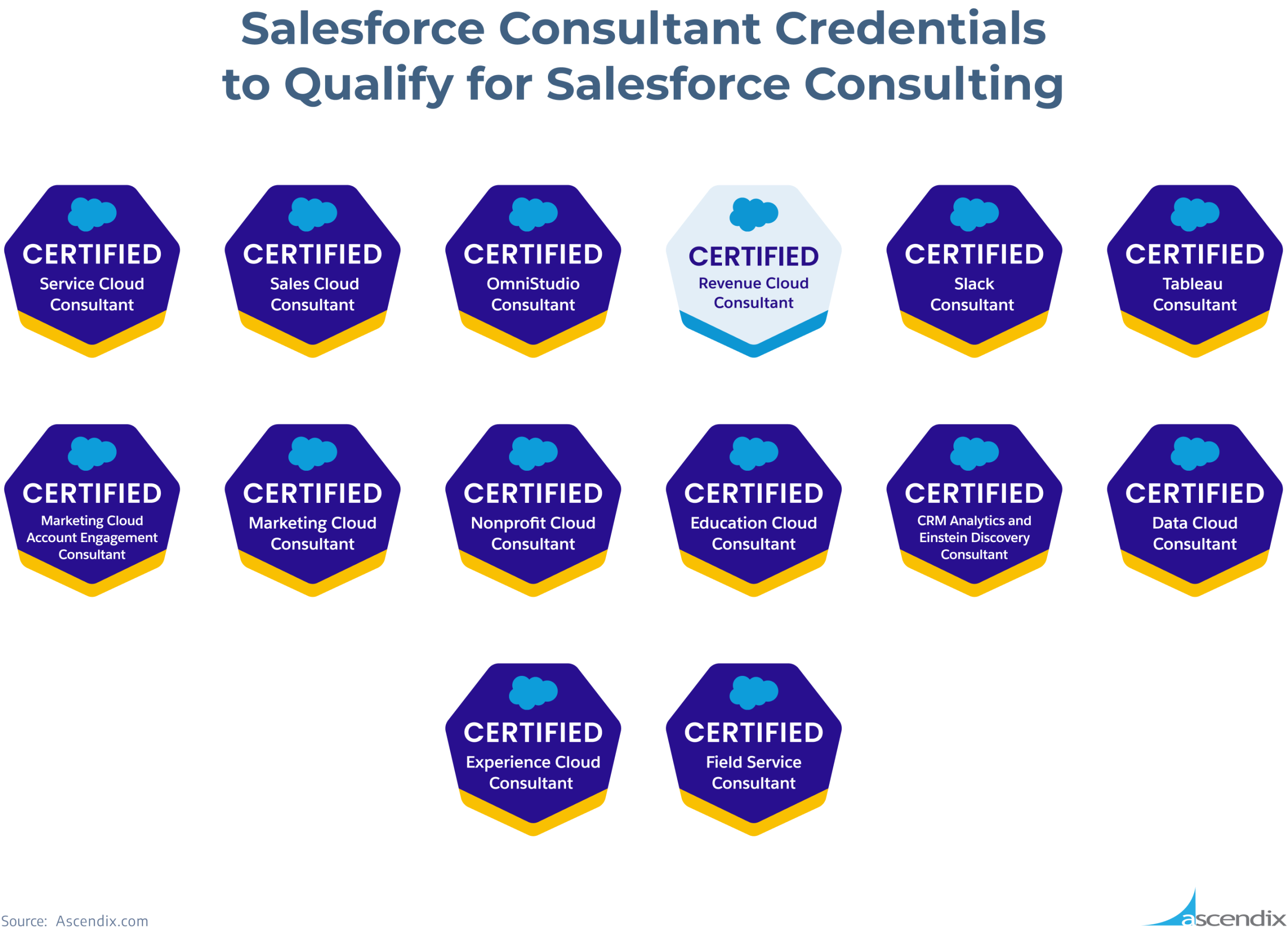 Salesforce Consultant Credentials to Qualify for Salesforce Consulting