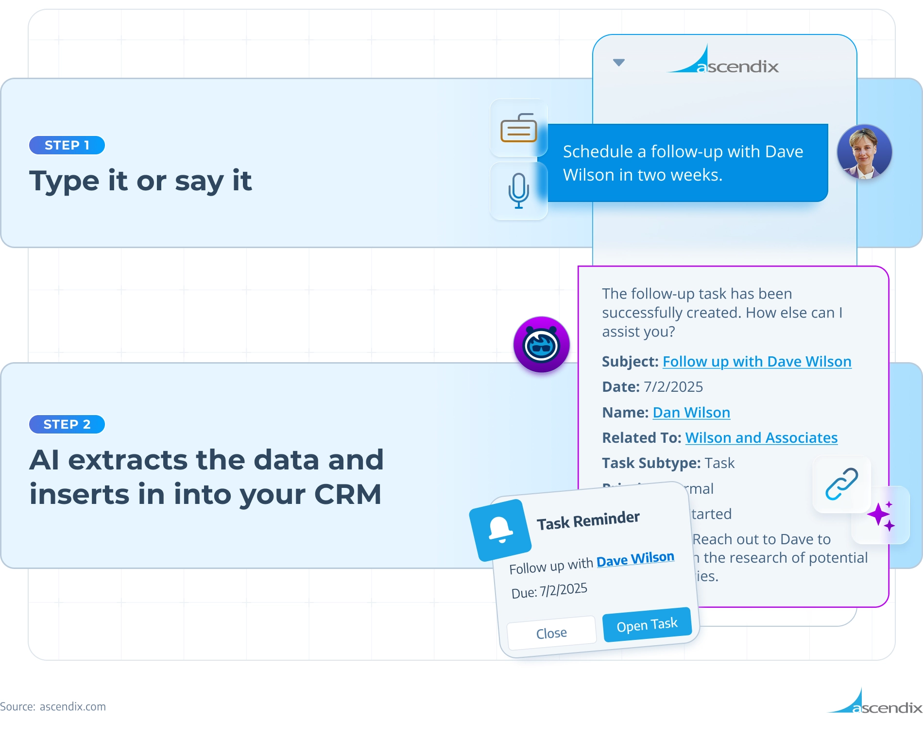 draft an email with CRE AI