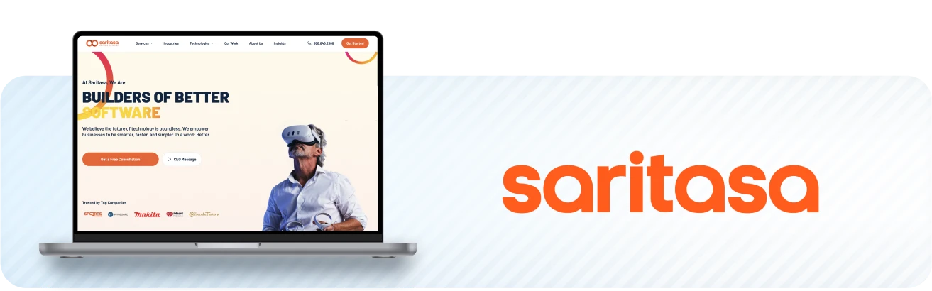 Saritasa app development company